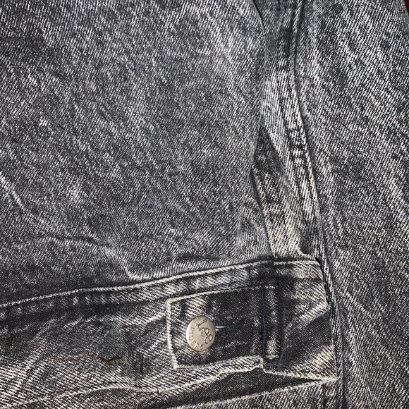 SOLD* Denim Vintage XL Faded Black LEE Jacket - Picture 7 of 8